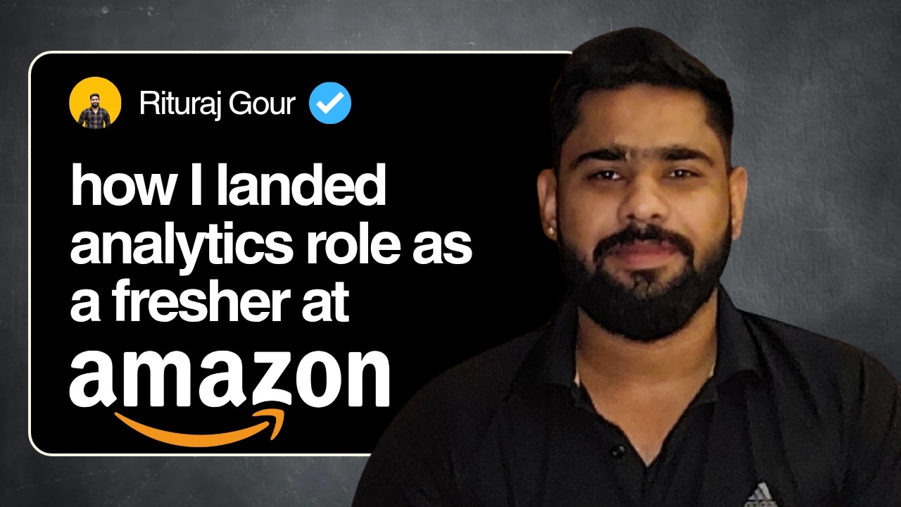 How I cracked amazon as a fresher?