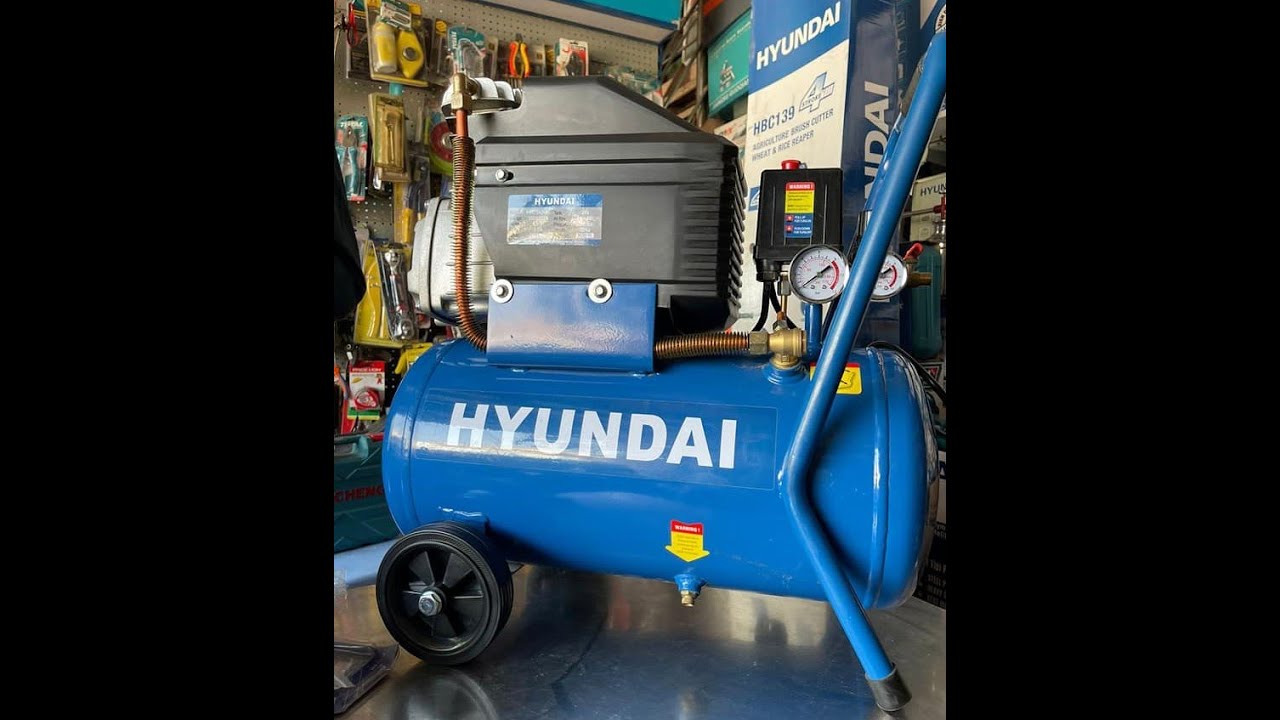 HYUNDAI 50 Litre 2 HP Air Compressor - Direct Driven - Latest model HC-3H50F