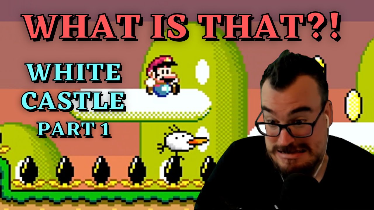 Amazing New Kaizo Hack - Mario Goes to White Castle - Barb Plays Part 1