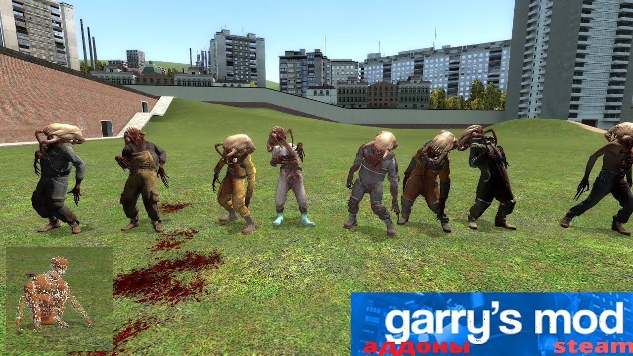 Еще пачка зомби snpc HL Alyx .Апдейт 2.5.Garrys mod в steam .VJ Half-Life Alyx SNPCs W.I.P