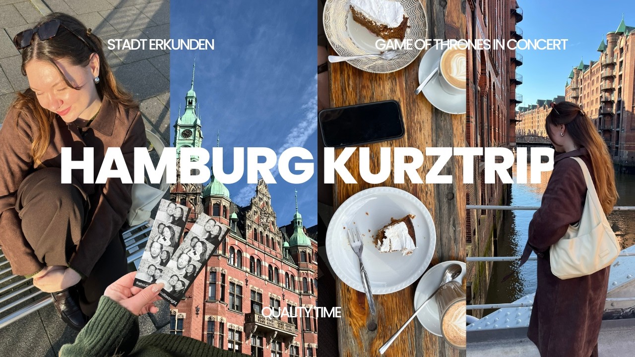 Kurztrip nach Hamburg VLOG | Stadt erkunden, quality time & Game of Thrones in concert ⚓✨