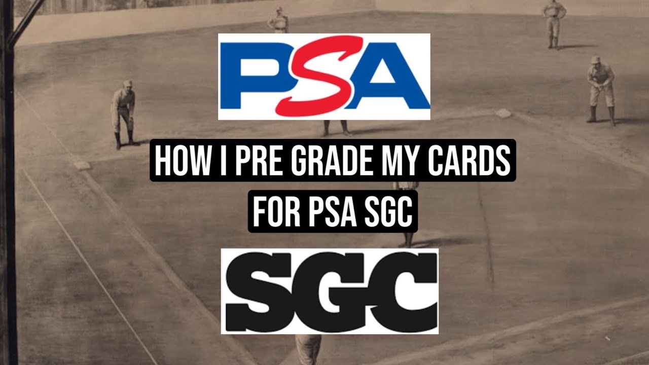 How To Pre Grade Your Cards For PSA SGC What You See vs What They See #psa #sgc #cardgrading