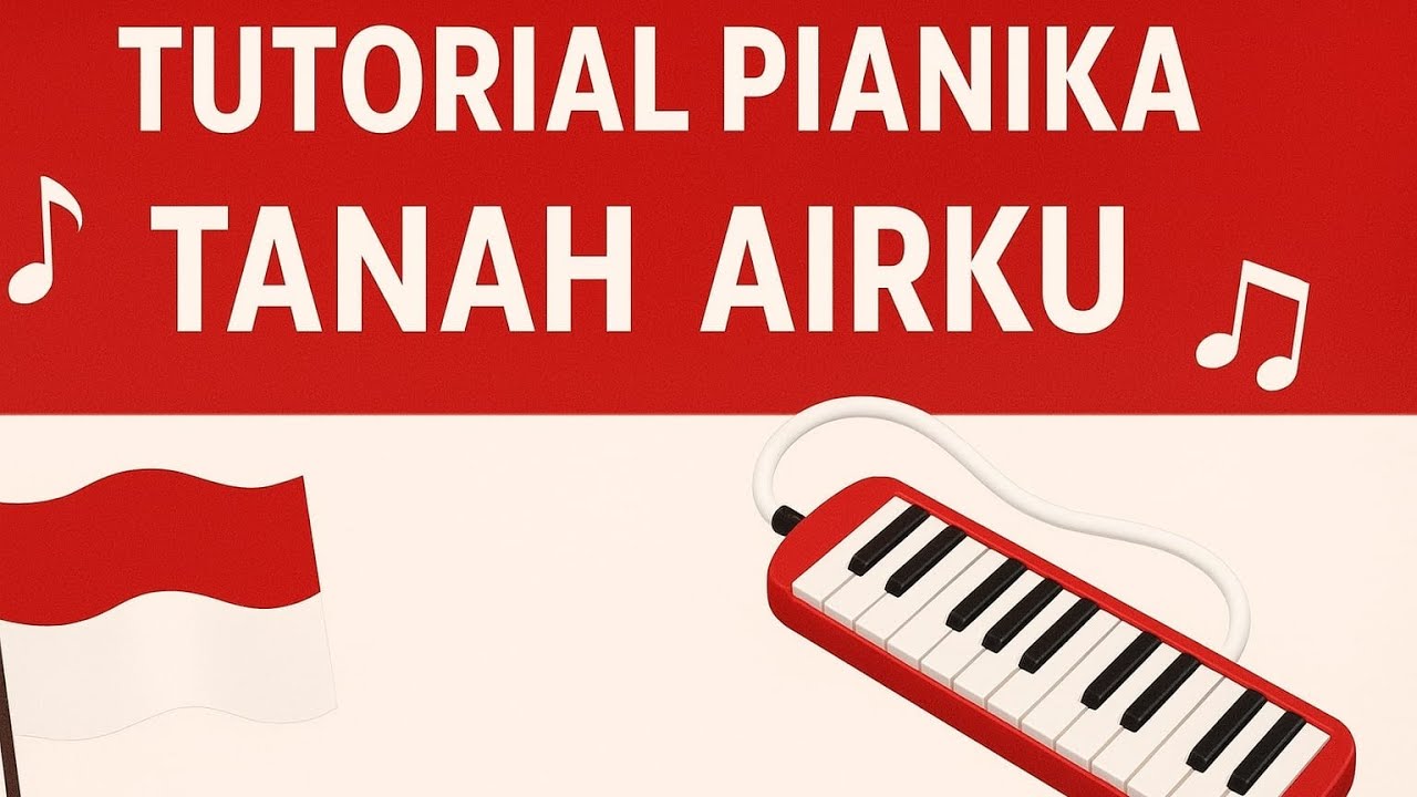 Not Pianika Tanah Airku – Tutorial + Tempo Tepat