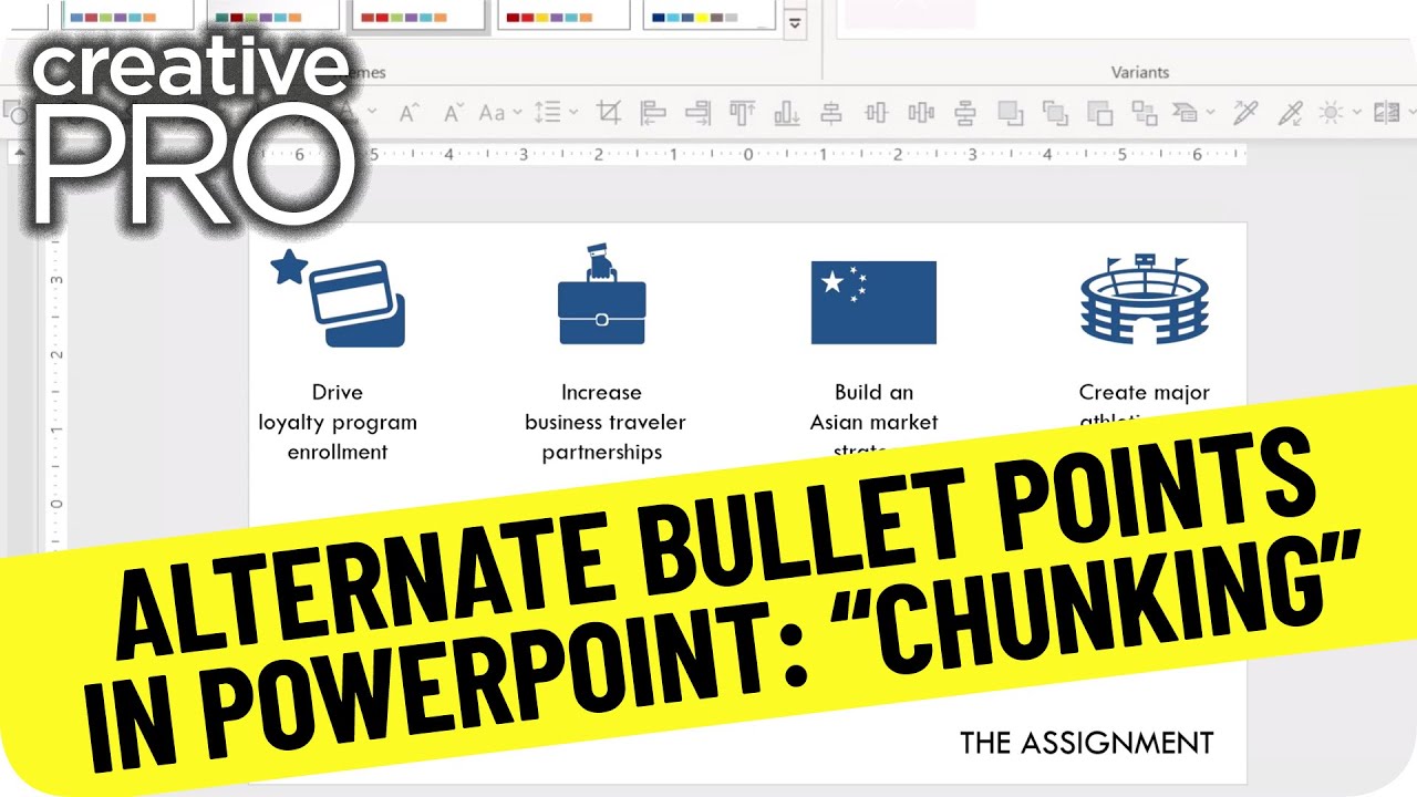 PowerPoint How-To: Create Alternatives to Bullet Points