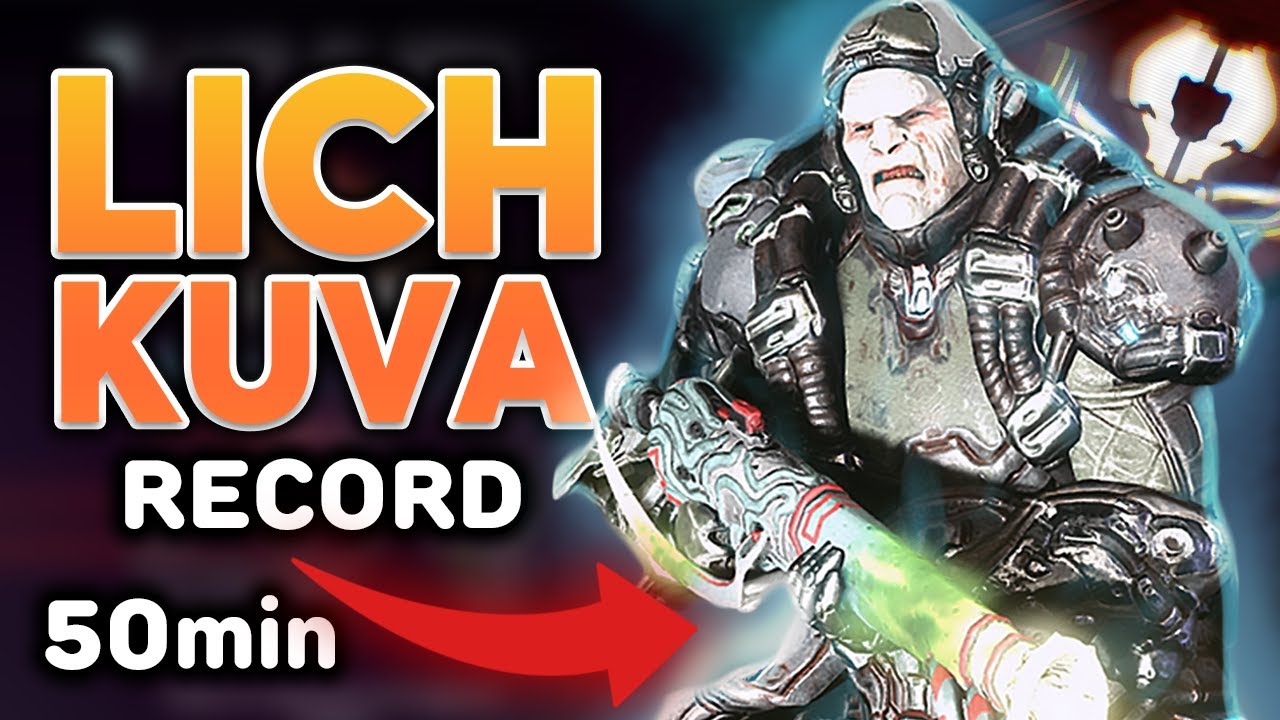 ROMPÍ MI TIEMPO RECORD al CAZAR al LICH | Warframe