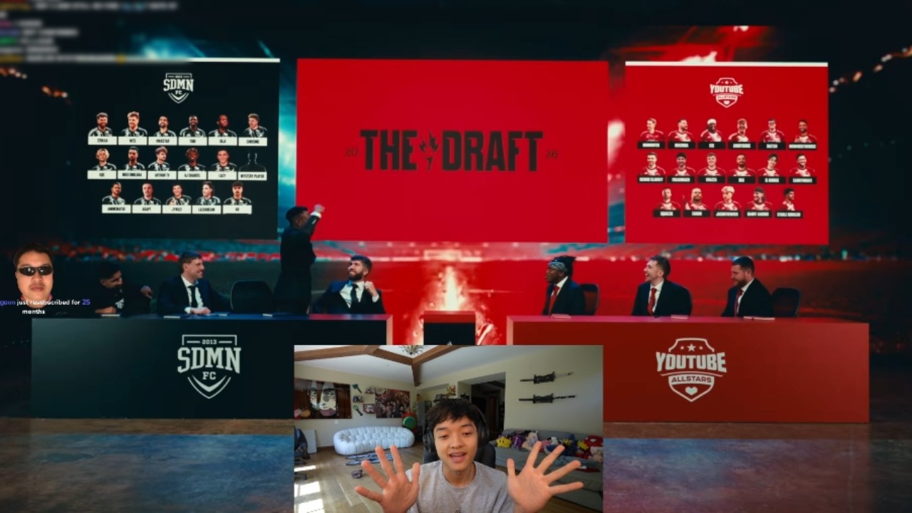 Jason Reacts To 2026 Sidemen Charity Match Draft Leak!