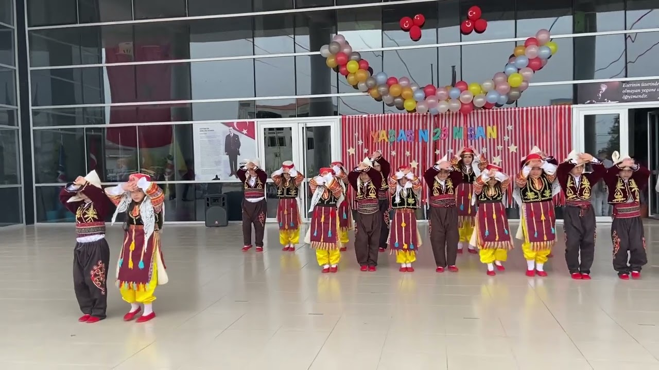 23 Nisan halk oyunu Türkmen Kızı