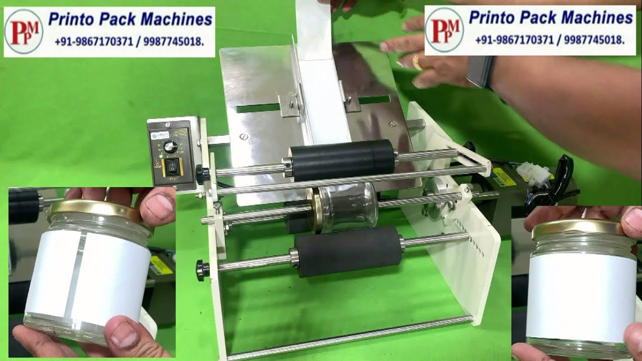 Sheet Form Sticker Labeling Machine Motorized | Sticker Labeling Machine | Label Applicator