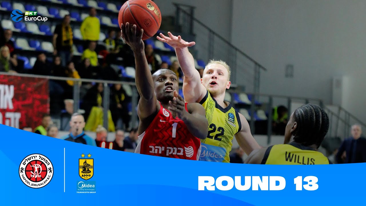 A BIG FINAL RUN! | Jerusalem - Aris | R13 2024-25 BKT EuroCup HIGHLIGHTS