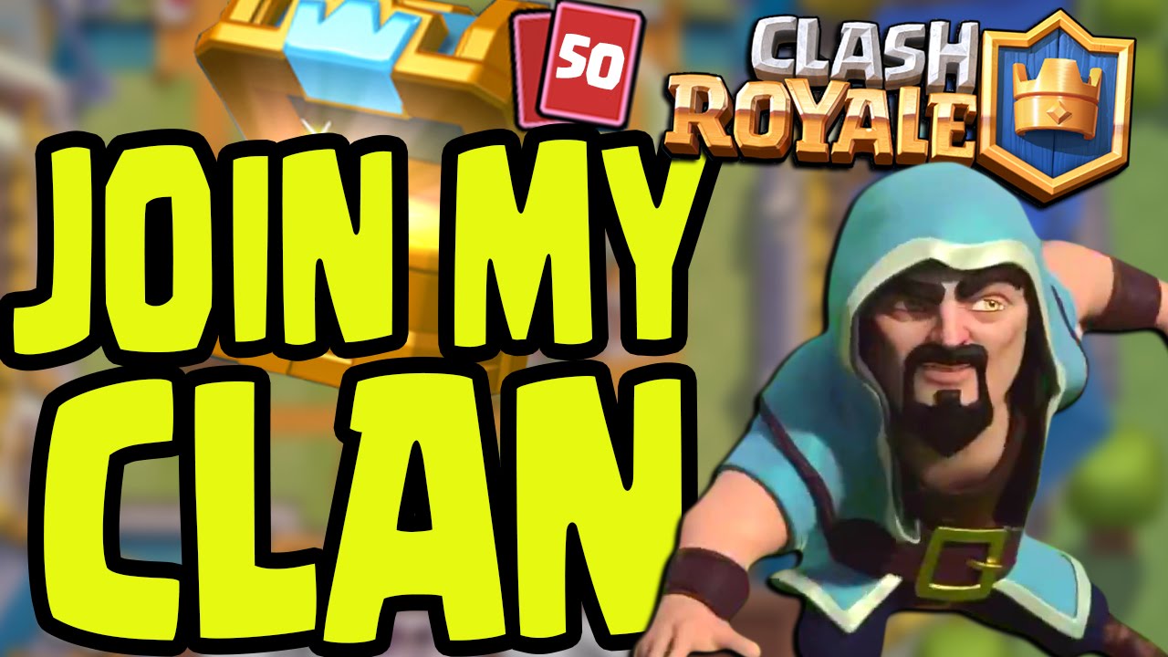 CLASH ROYALE - JOIN MY CLAN! OPEN CLASH ROYALE #TrizGang CLAN RECRUITMENT