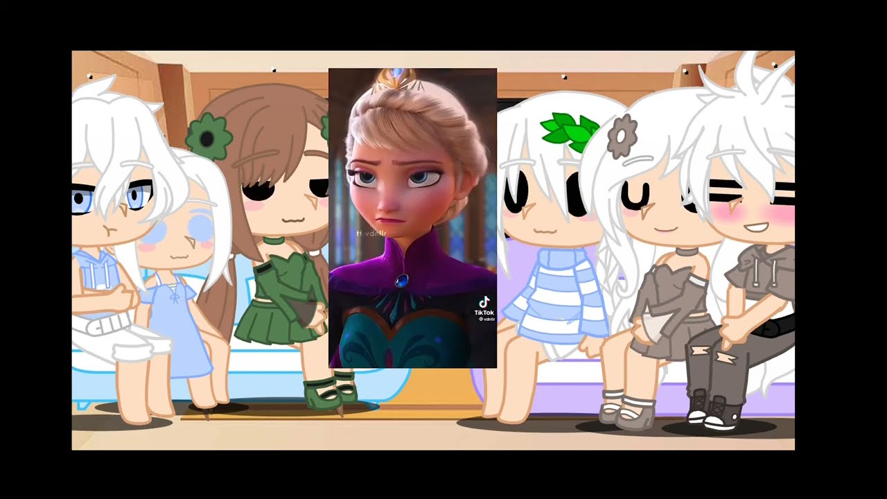 Jelsa kids react to them(+ Past anna, Elsa, and Jack) (My Au)