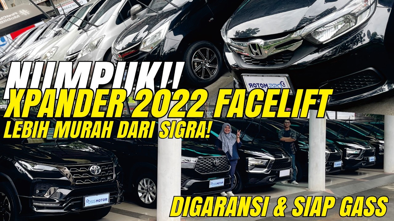 GROSIR XPANDER BEKAS 2022 CUMA SEHARGA SIGRA! CARI MPV BERKUALITAS CASH & KREDIT JAMINAN MURAH DSS