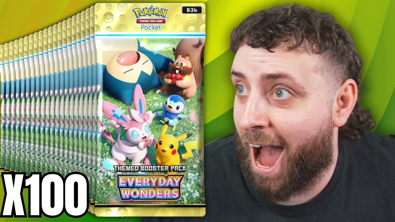 Я открыл 100 наборов EVERYDAY WONDERS в Pok&eacute;mon TCG Pocket!