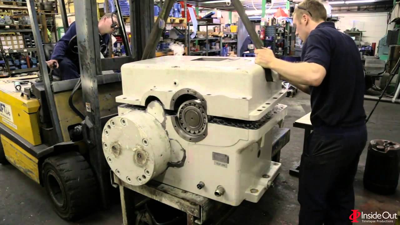 Plastic Extruder Gearbox Repair