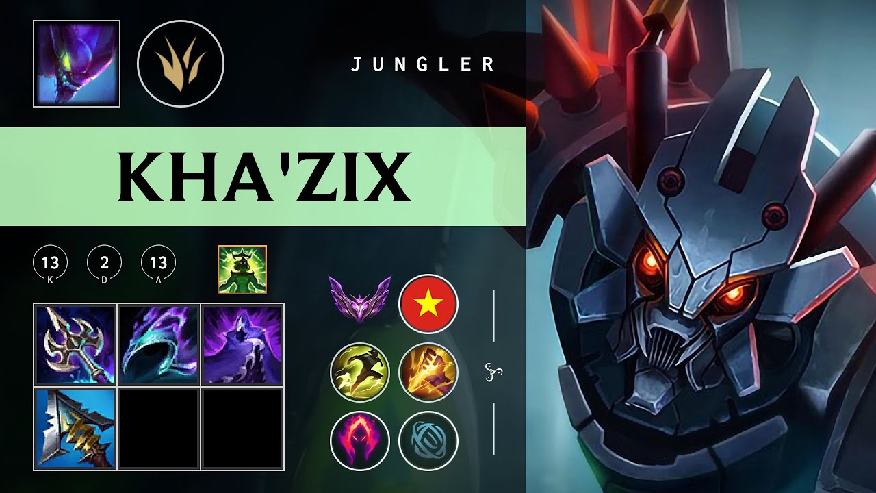 Kha'Zix Jungle vs Shyvana - VN Master Patch 26.02