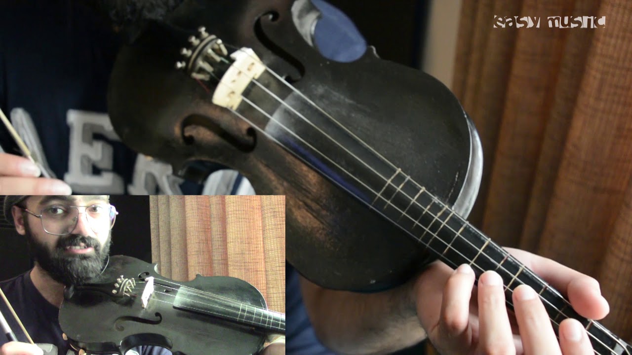 1st Violin practice (Problem Solved) | Urdu | Hindi | Easy Music Tutorials