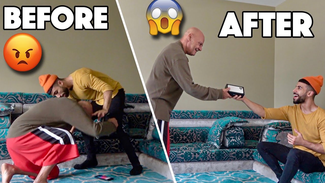 Мой отец уничтожил мой старый iPhone, а потом удивил меня новым iPhone 11 PRO!!! *ЭМОЦИОНАЛЬНО*