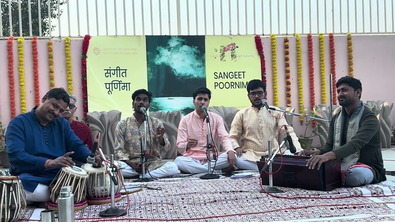 Holi song by Aman Niwas, Pradyumna Nautiyal, Jaivardhan Pandey Pravin (Harmonium) of Shilpayan3Mar26