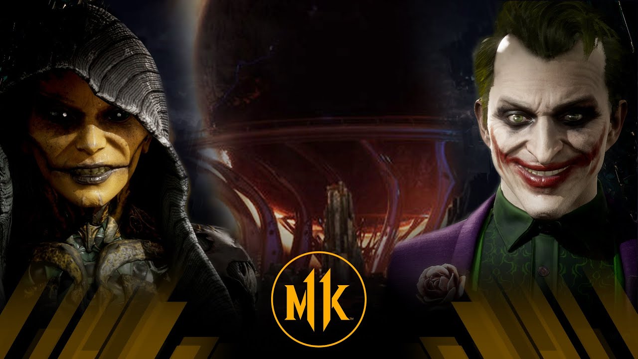 Mortal Kombat 11 - D'Vorah Vs The Joker (Very Hard)