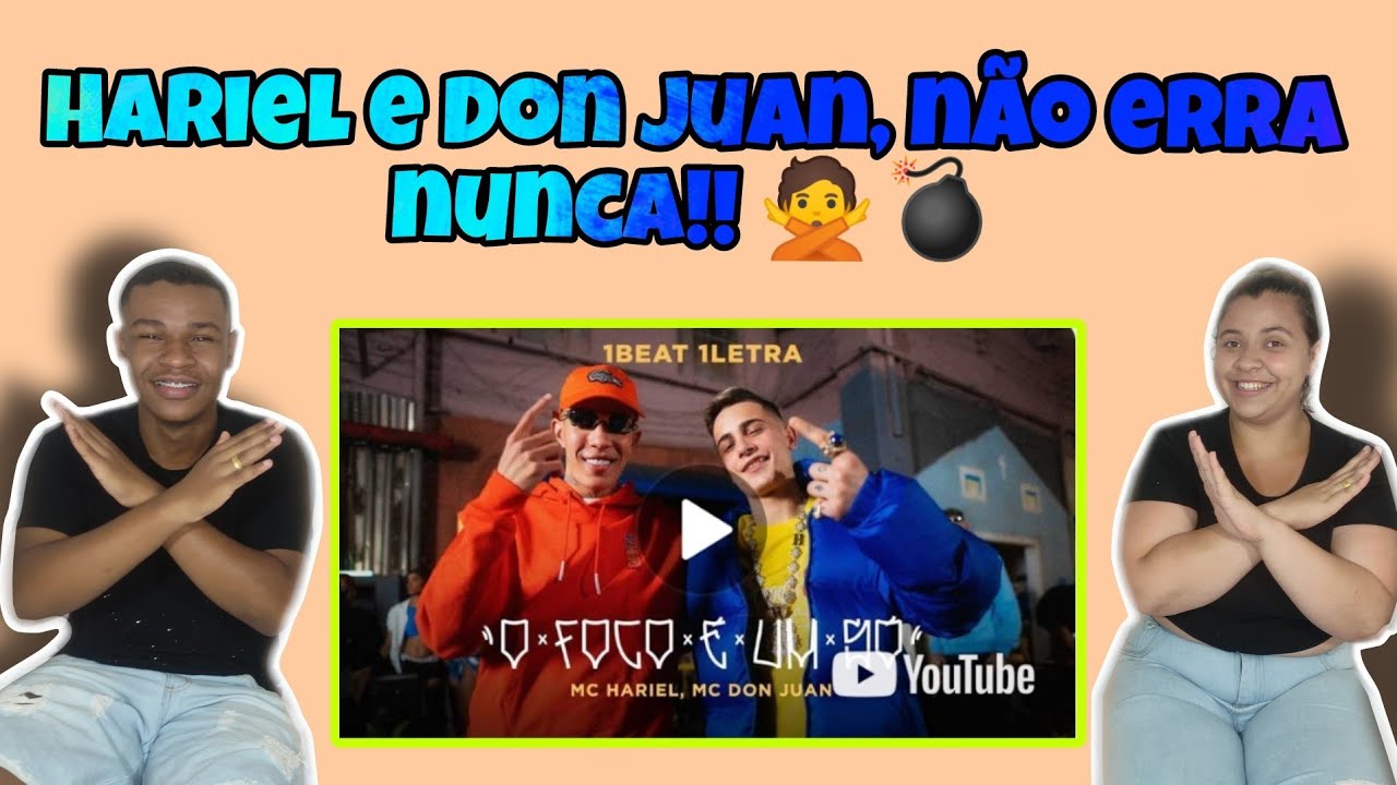(REACT) - Mc Hariel e Mc Don Juan - O Foco &Eacute; um S&oacute; - 1BEAT 1LETRA (Faixa 15)