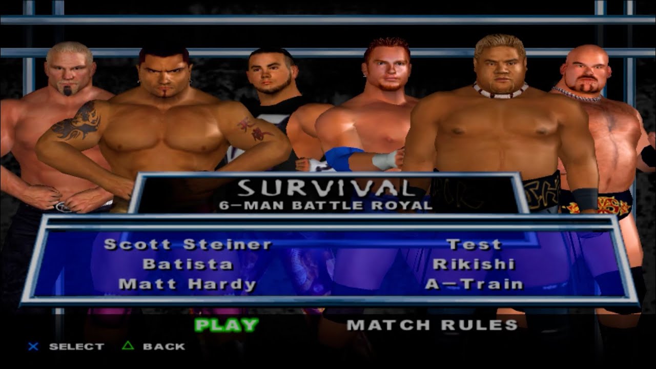 WWE SmackDown! Here Comes the Pain - SURVIVAL