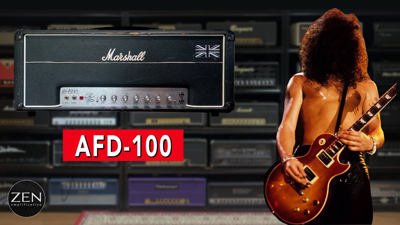 Marshall AFD100 ⚡️ ZEN Amp Vault Ep30 ⚡️ Grab your top hat and tune down a 1/2 step