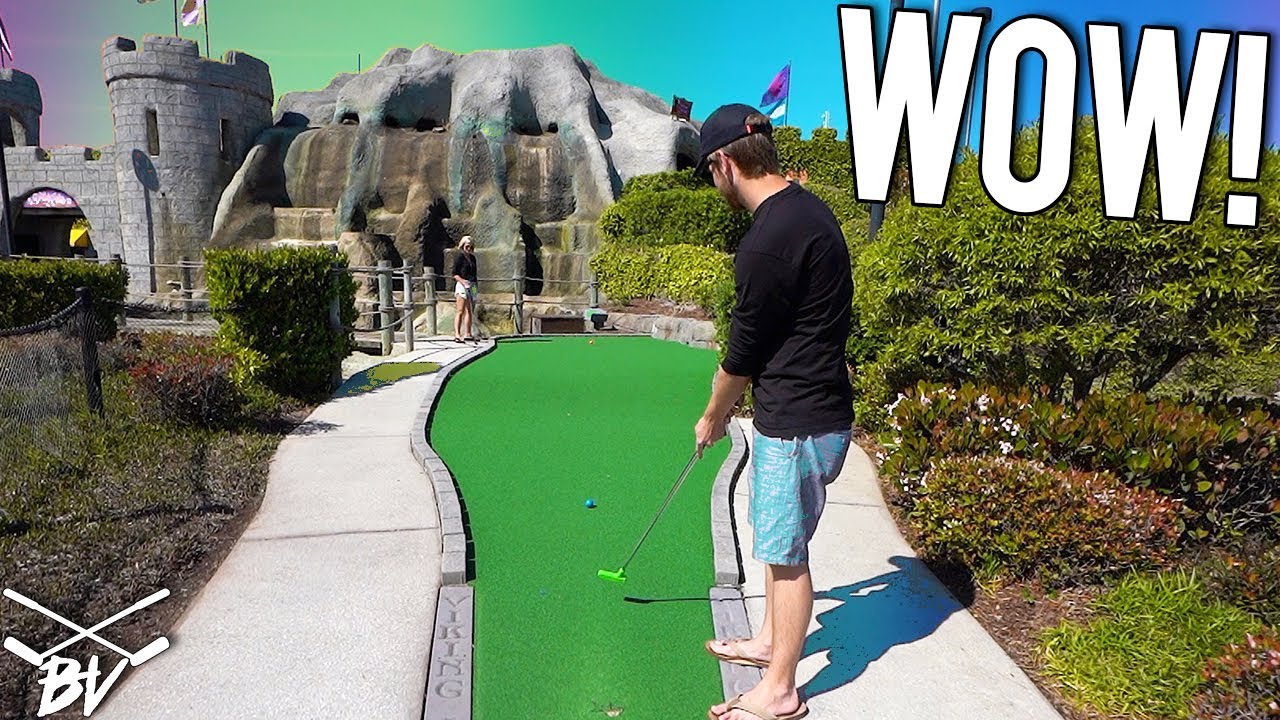 MINI GOLF HOLE IN ONE AND MORE AT DRAGON'S LAIR MINI GOLF!