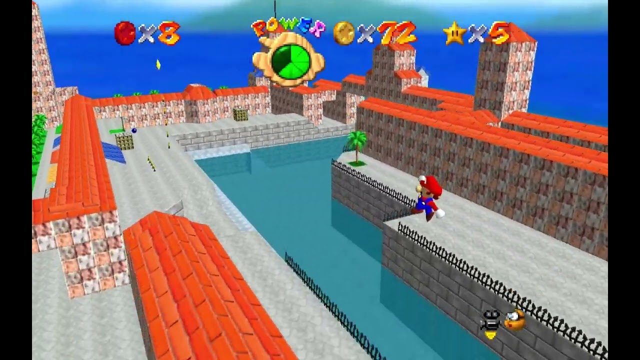 Delfino Plaza by Skeltan - Mario Builder 64