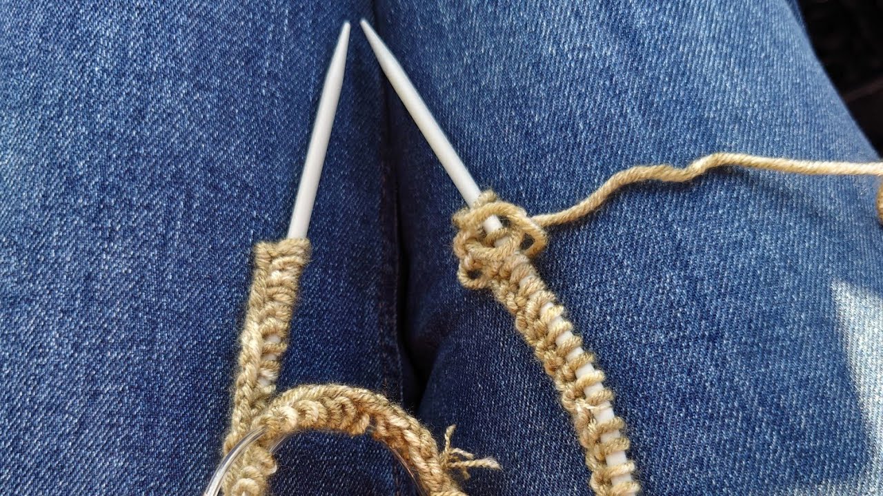 How to use Circular Knitting Needles
