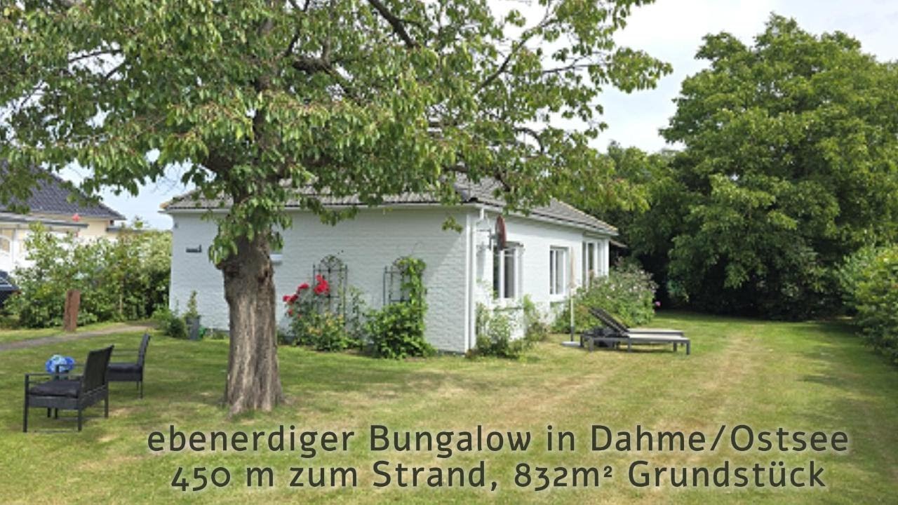 Bungalow in Dahme/Lübecker Bucht zu verkaufen, 450 zur Ostsee