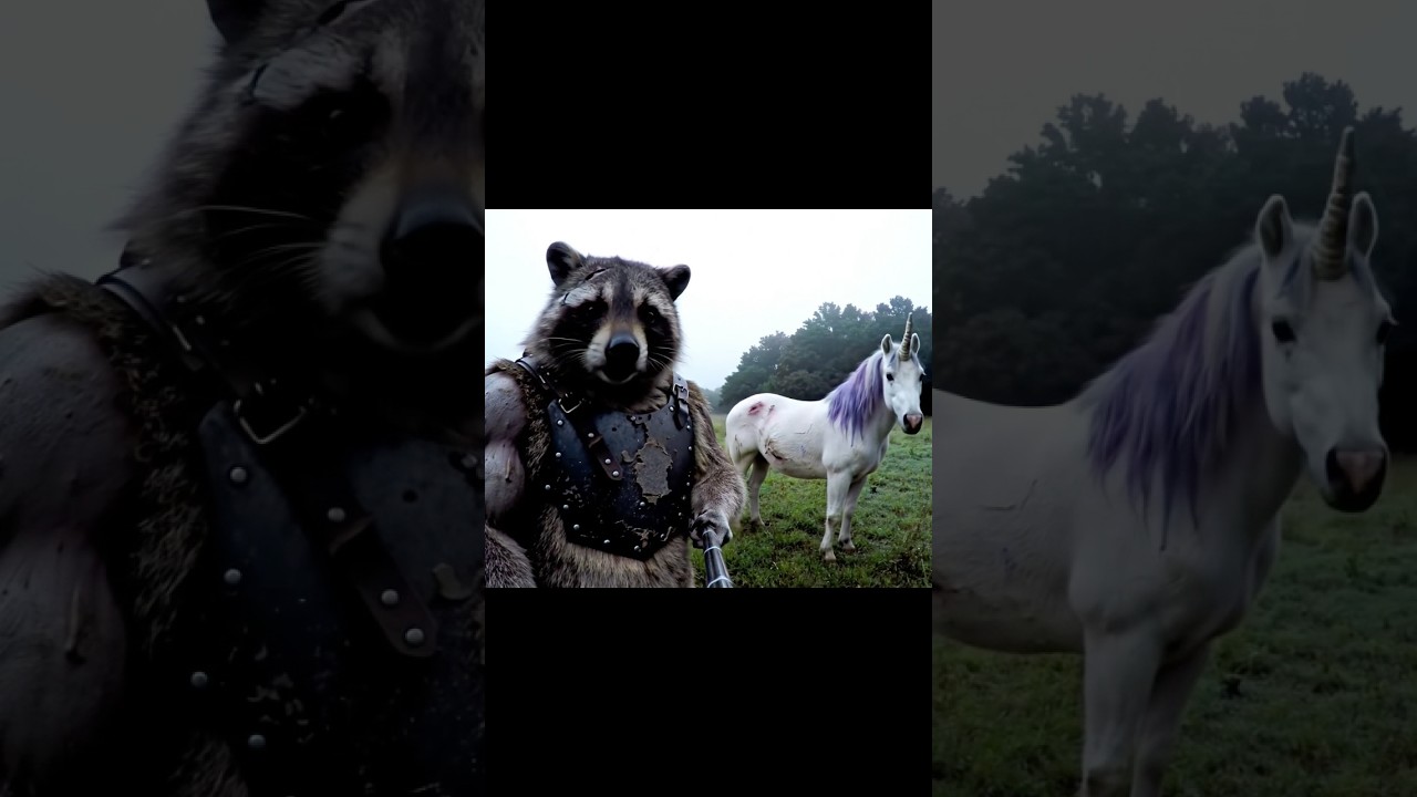 Ronnie finds a unicorn! #bigfootvlog #shorts #unicorn