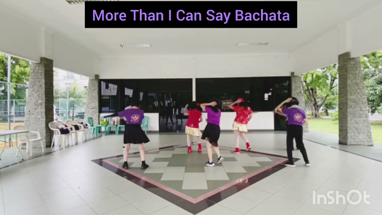 More Than I Can Say Bachata Line Dance. Choreo : May Cho (KOR) - January 2026