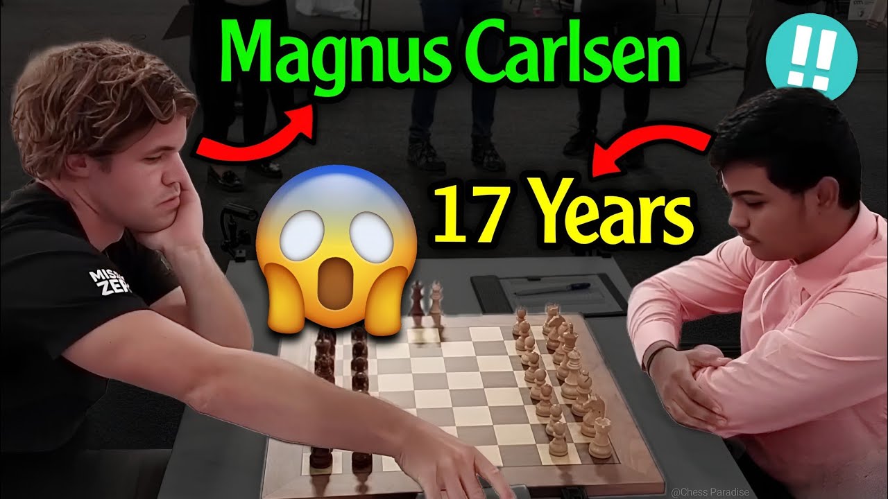 Magnus Carlsen vs 17 Years Prodigy!..😱🔥