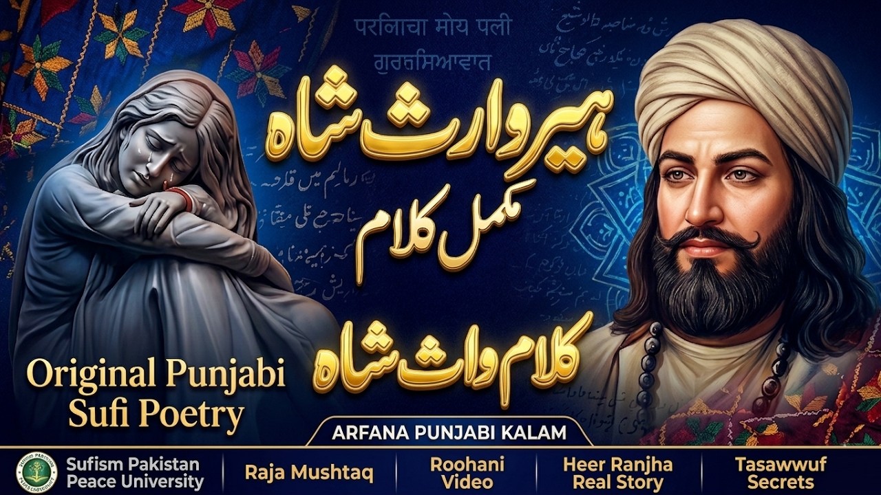 Heer Waris Shah Full | Original Punjabi Sufi Poetry | Heartbreaking Love Story