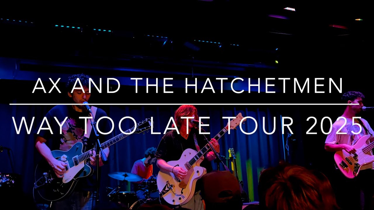 Ax and The Hatchetmen: Way Too Late Tour 2025 Live at The Abbey, Orlando Florida