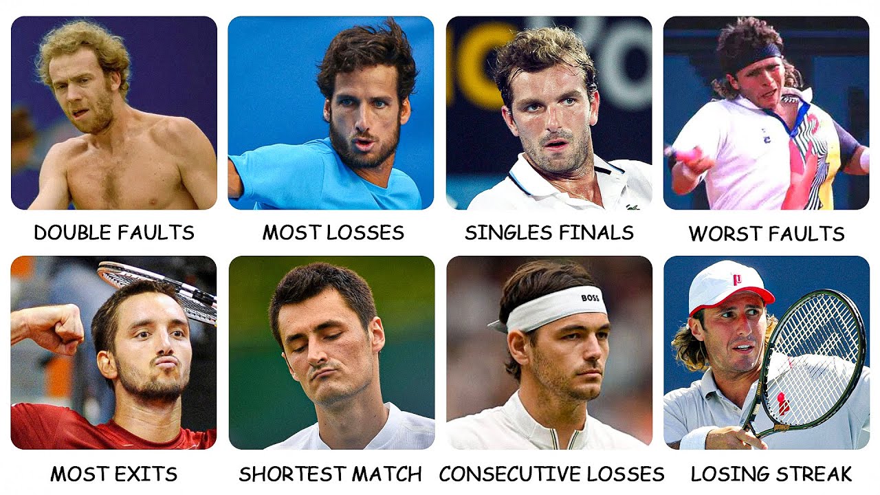 Every EMBARRASSING ATP Tour Record  Explained in 20 minutes