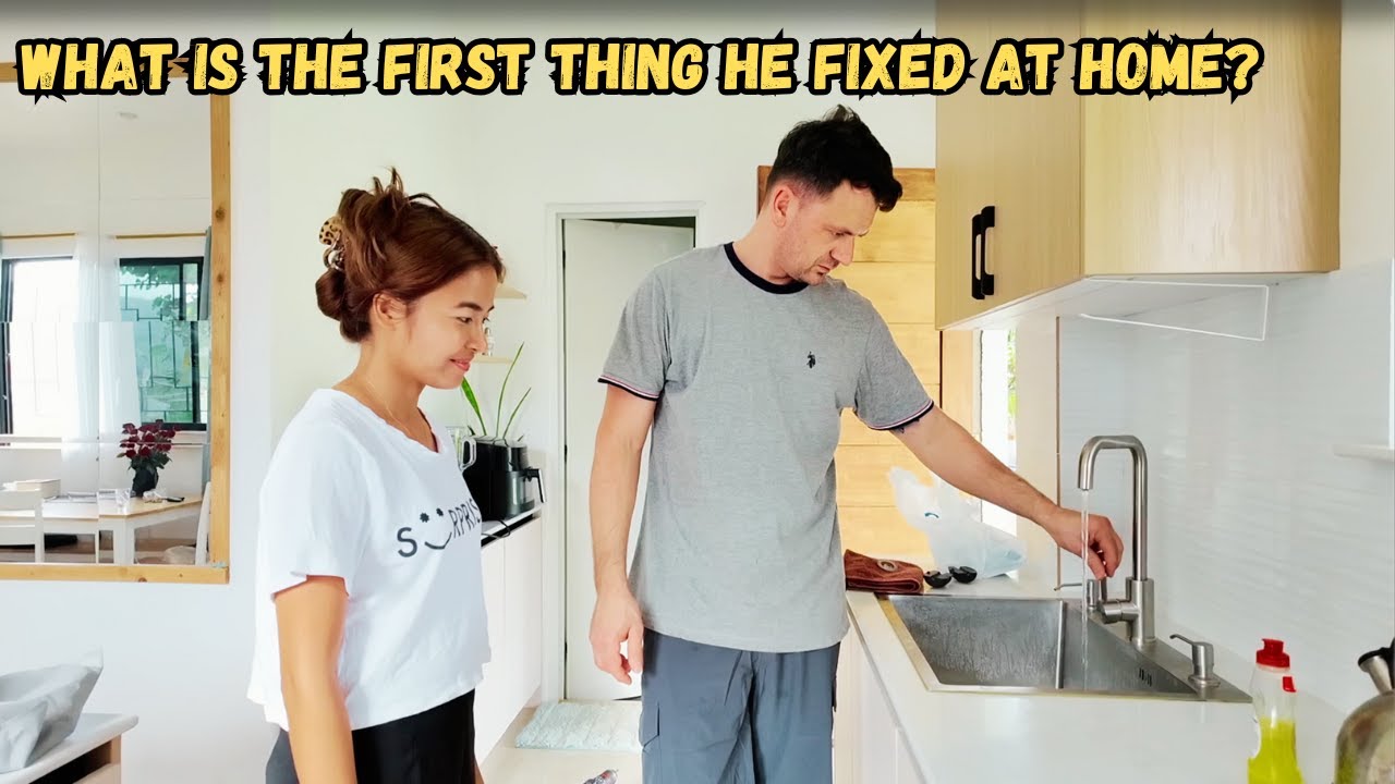 The First Thing He Fixed At Home