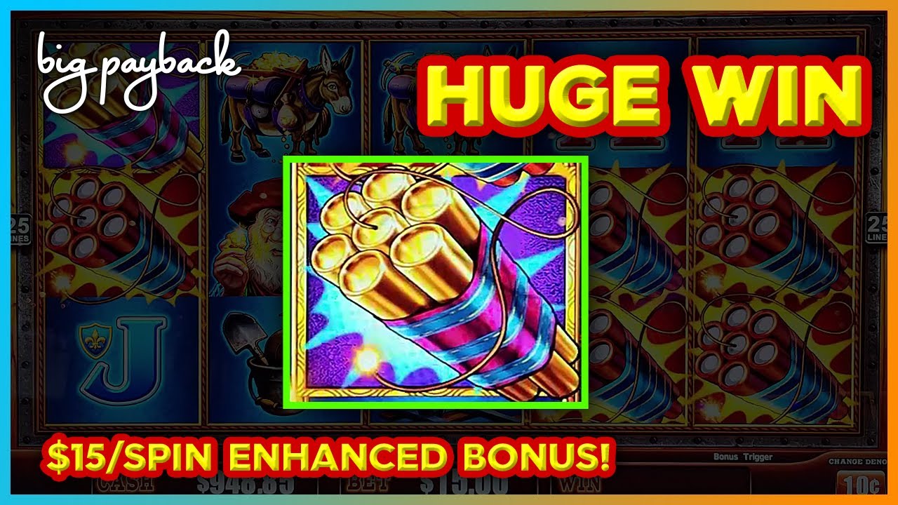 $15/Spin &rarr; 1ST SPIN BONUS on Eureka Treasure Train Slots! HUGE WIN!