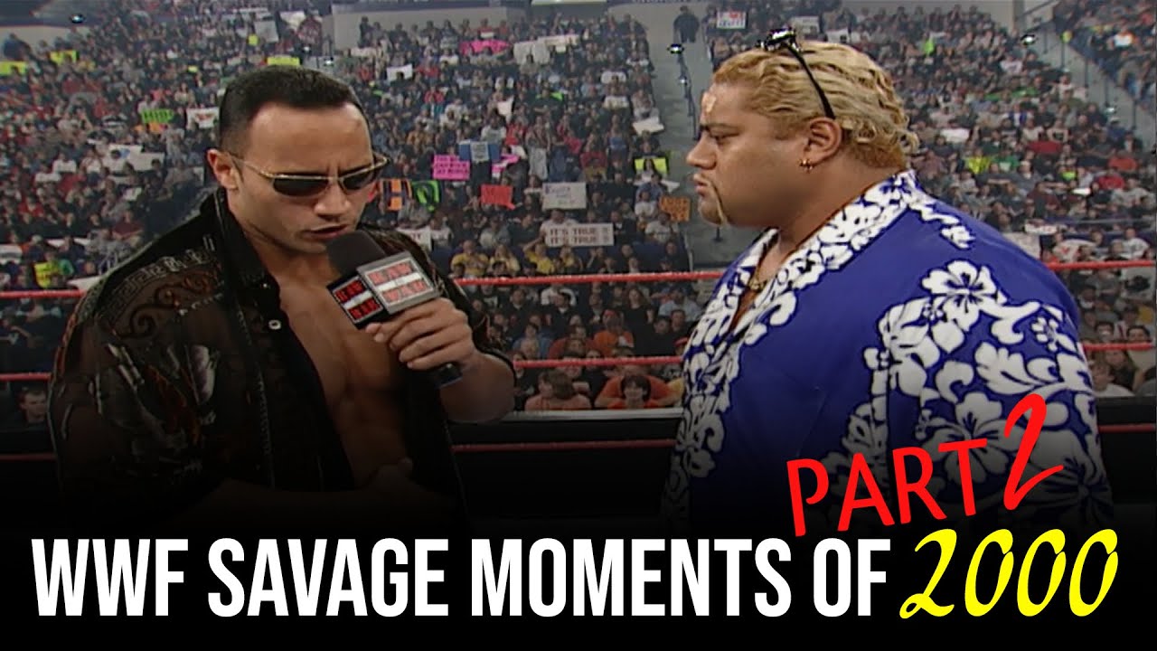 WWF Most Savage Moments on The Mic Of 2000 (Part 2)