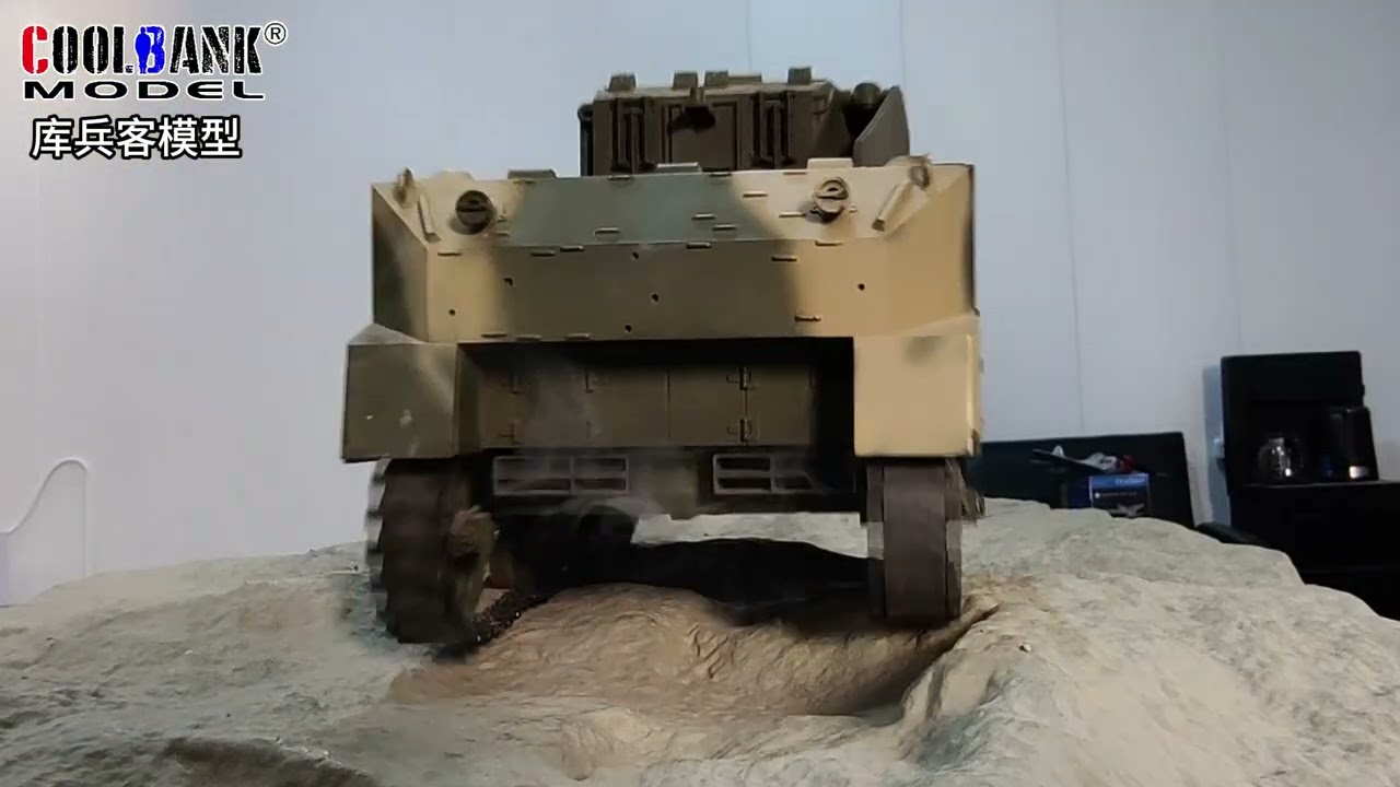Believable Realism: The M5 Stuart Belches Smoke, Redefining RC Tank Fun.|COOLBANK