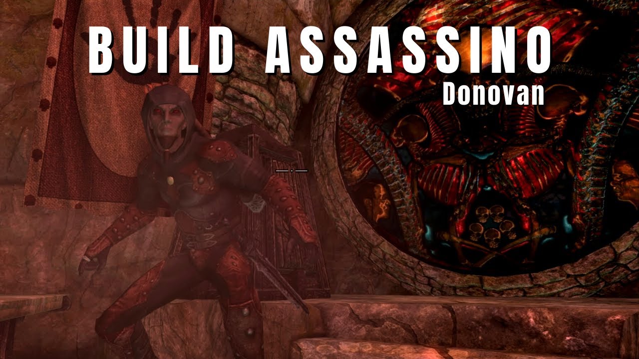 SKYRIM - BUILD ASSASSINO: RA&Ccedil;AS FAVOR&Aacute;VEIS.