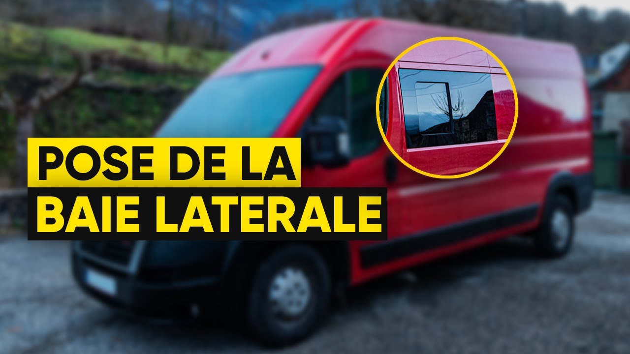 Je RATE la pose de ma FENÊTRE latérale sur mon fourgon aménagé 😰 #02