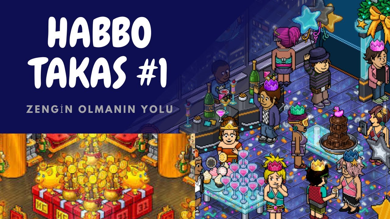 Habbo Takas #1 ( Nadireler Aldım ) - İlk Sesli Video -
