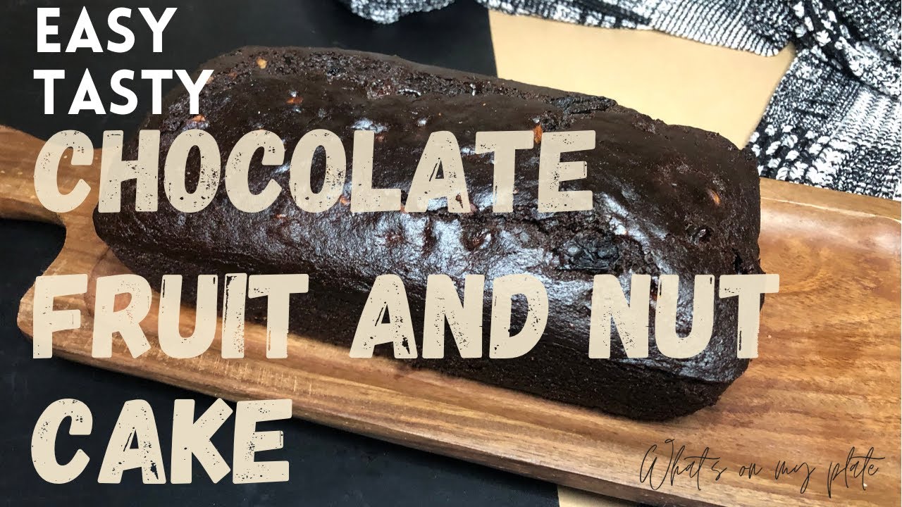 Chocolate fruit and nut cake / plum cake / चोकोलते फ़्रूट एंड नट केक / प्लम केक / आसान रेसिपी