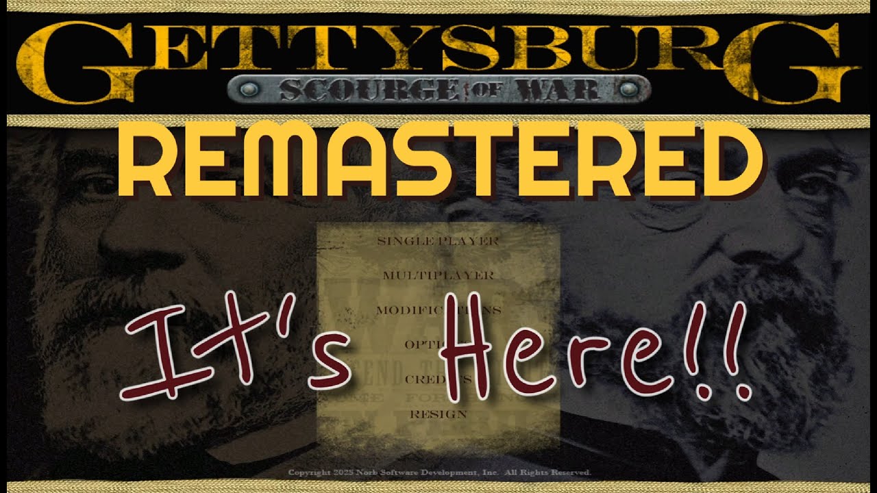 SOW:GETTYSBURG REMASTER! - (AHG! Scourge of War: Gettysburg First Look) EP.24