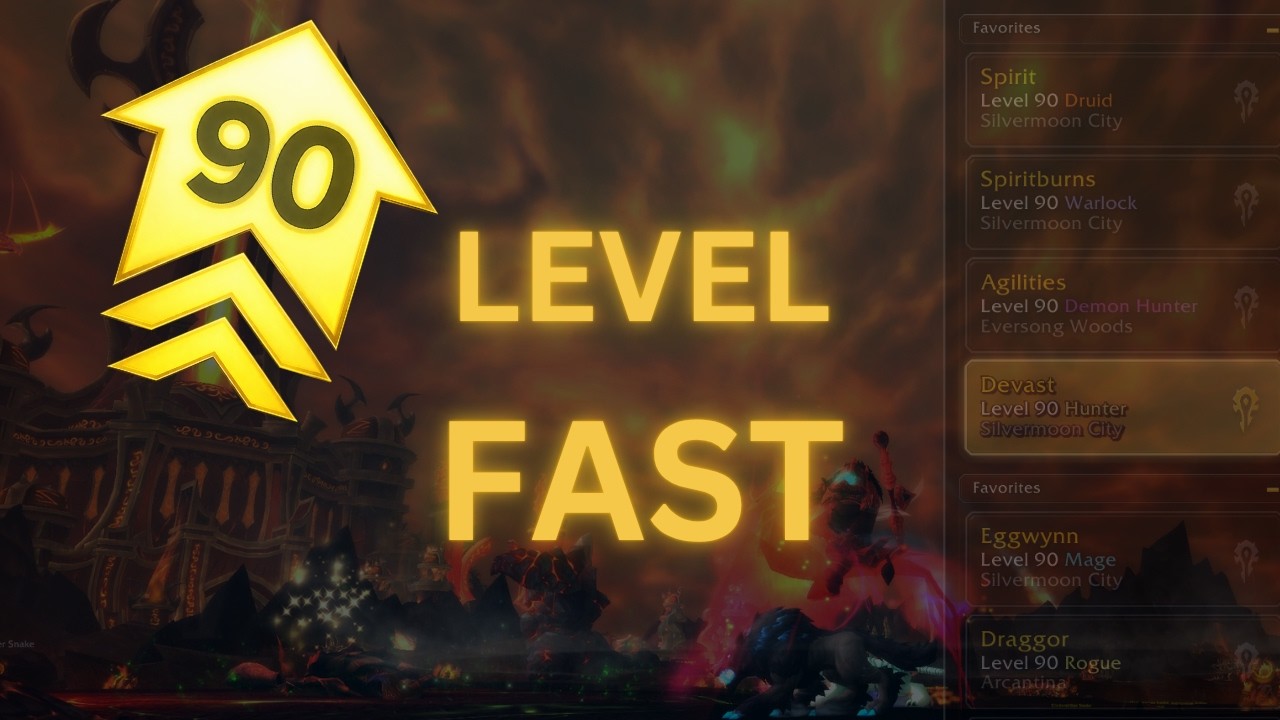 Stop Leveling Wrong &ndash; 3 Fast Ways to 90
