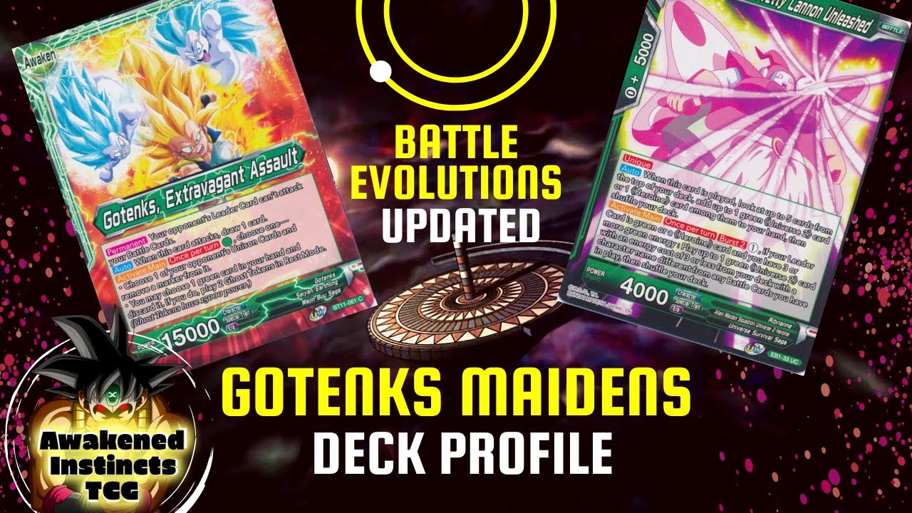 My Undefeated Gotenks Maiden Squad Deck Profile - Dragon Ball Super Card Game