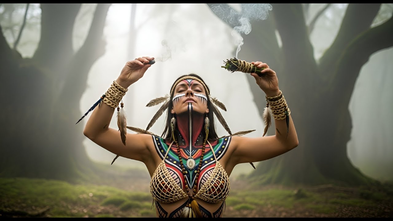 Shamanic Music Sacred Fire | Eternal Flame for Deep Healing and Spiritual Purification 🌿