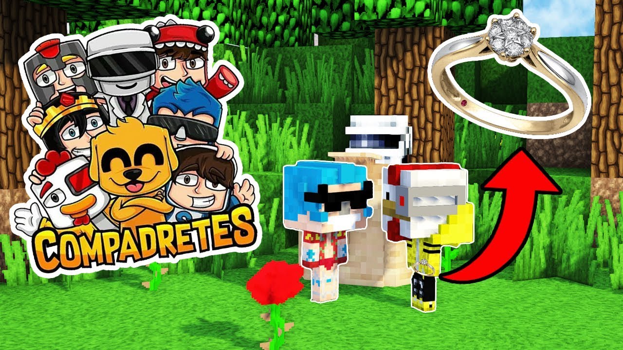 #COMPADRETES: LA BODA DE TIMBAVK Y RIUS? RIUMBA 😂😱 SERIE MINECRAFT CON MODS #CoMPaS Episodio 21