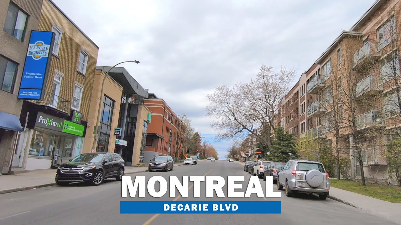Montreal Driving | Decarie Blvd End to End | QC Canada May 2020
